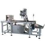 Carton Paper Box Automatic Bottom Labeling Machine Equipment
