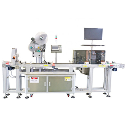 Automatic Self Adhesive Vertical Vial Sticker Labelling Machine