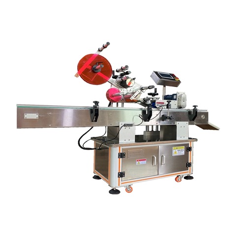 Round Bottle Stick Label Labeling Machine With Printer