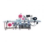 Shampoo Flat Bottles Double Side Automatic Labeling Machine