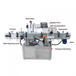 Barcode Label Top Labeling Machine