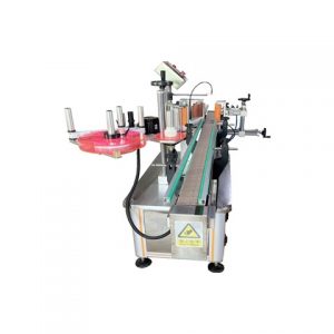 Automatic Double Labeling Heads Adhesive Sticker Labeller Applicator