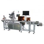 Double Servo Driven Labeler For Bottles And Cans