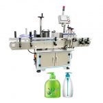 Manufacturing 100ml Plastic Round Bottle Labeling Applicator Machine