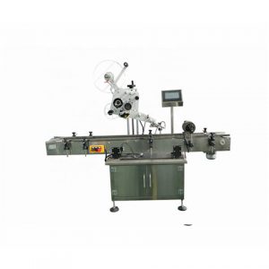 Automatic Round Bottle Labeling Machine With Feeder Turntable
