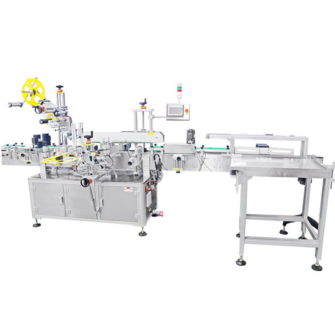 square container labeling machine, square container labeling...