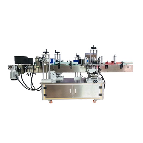 LT 60 Semi Automatic Pneumatic Flat Labeling Machine Medicine...