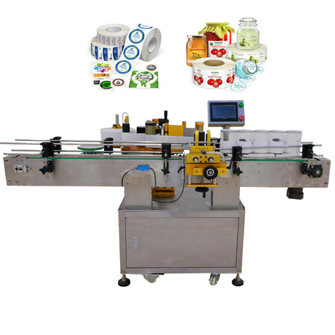 With Printer Automatic Ampoule Bottle Label Applicator