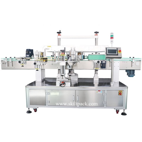 paper cans labelling machine, paper cans labelling machine...