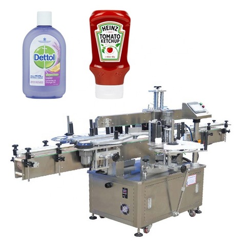 Automatic side & top labeling machine