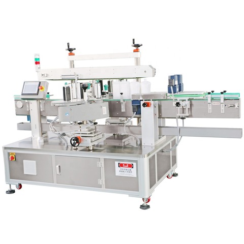 Automatic Double sided Labeling Machine for traditional herbal lotion...