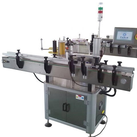 Jar Bottom Label Pasting Machine