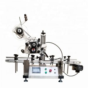 Adhesive Sticker Label Round Plastic Can Labeling Machine