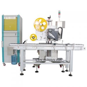 Top Side Labeling Machine With Printer
