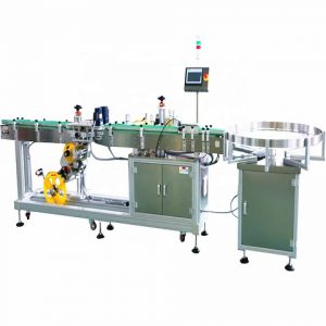 Automatic Bottom Labeling Machine For Eye Shadow Box