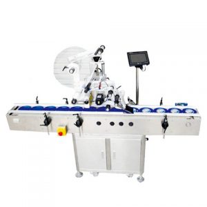 Auto Bottle Flat Labeling Machine Labeler Packaging Machinery