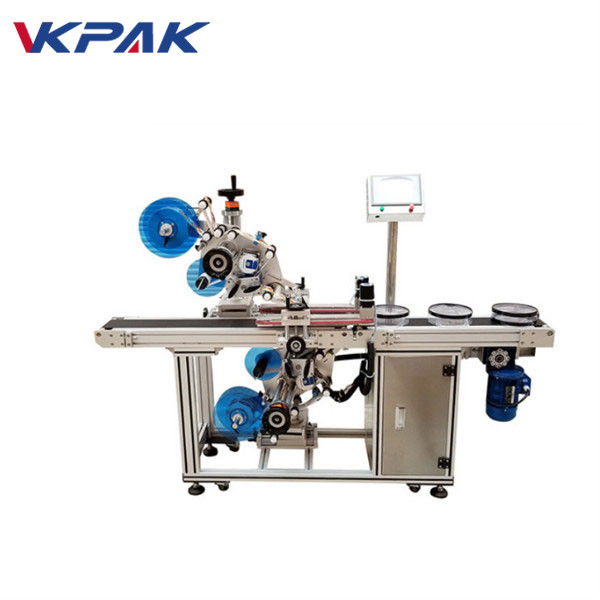 Automatic Top and Bottom Flat Labeling Machine