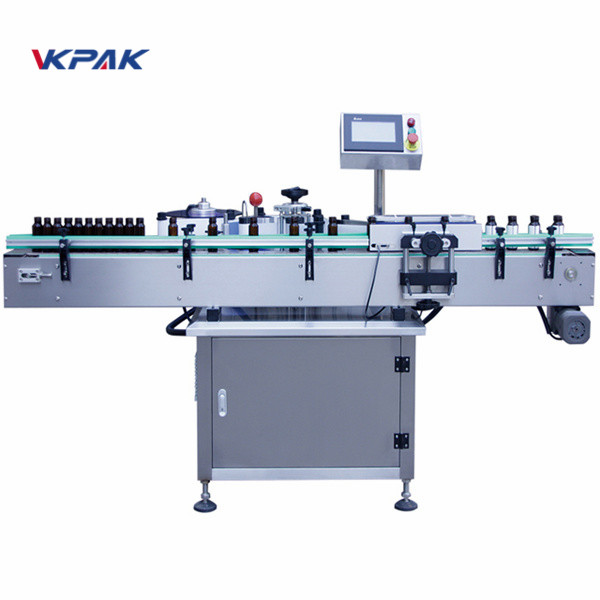 Automatic Vertical Round Bottle Sticker Labeling Machine